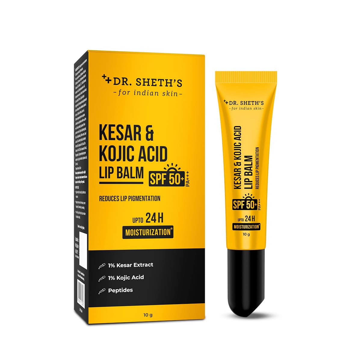 Dr. Sheth's Kesar & Kojic Acid Lip Balm